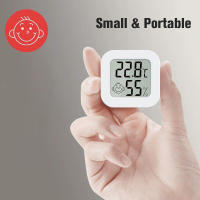 Sensor De Temperatura Y Humedad Con Pantalla LCD Digital Indicador De Humedad Y Termómetro Para Interior Rango -50℃-70℃ 10%RH-99%RH - details 3