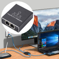 Switch Ethernet Splitter 1000 Mbps Ethernet Splitter LAN Switch 2/3/4 Puertos RJ45 Network Splitter con Cable de alimentación Tipo C, Switch Gigabit para Ordenador, concentrador, Router, TV - details 3