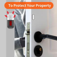 Alarma De Seguridad Para Puertas Y Ventanas Inalámbrica Anti-Robo Entrada De Casa Sensor Magnético Alarme Doméstico Negro - details 4