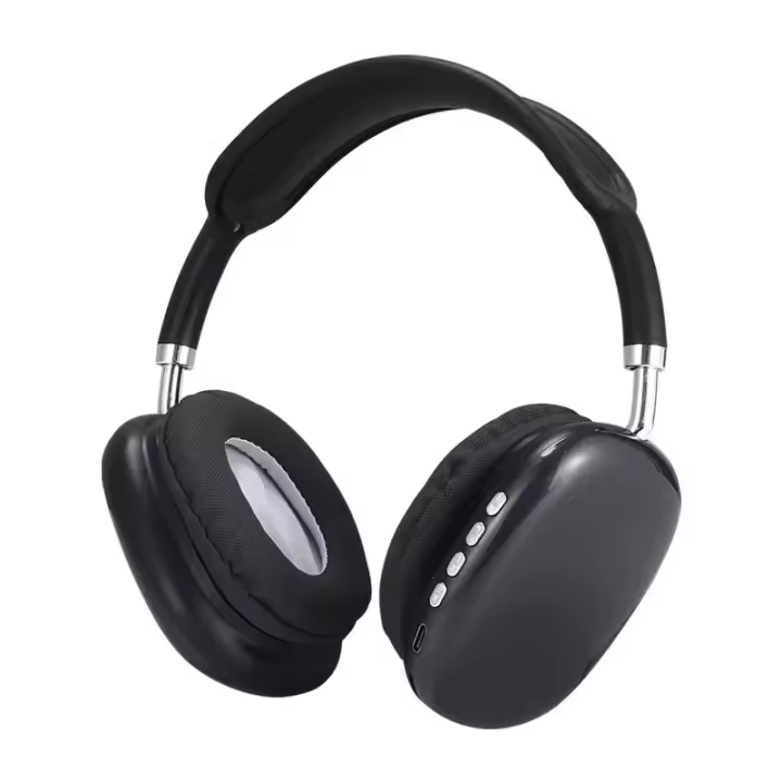 Auriculares Inalámbricos Bluetooth P9 Para Deportes Al Aire Libre Y Gaming Con Micrófono Cancelación De Ruido Auriculares Con Cable Metálicos - 1