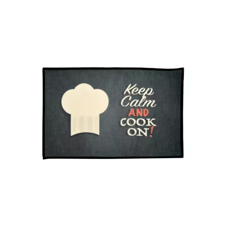 ALFOMBRA DE COCINA AMIKO MODELO COOK ON CON MEDIDA 60X40 CM. - 1