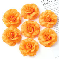 10Pcs Rosas Artificiales De 5cm Para Decoración De Navidad Y Bodas Accesorio De Regalo Para Artesanías Y Wreaths - details 7