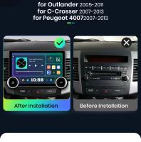 Junsun X8 11.5“ 2K 2000*1200 QLED CarPlay inalámbrico Android Auto radio para Mitsubishi Outlander xl 2 2005 2006 2007 2008 2009 2010 2011 de coche  autoradio multimedia - details 1
