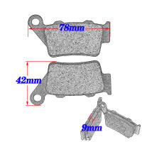 Frenos Delanteros O Traseros Para Motocicleta Yamaha TT 600 R RE TT600E TT600K 4GV XT660Z XT 700 Z Tenere XT 660 Z XT700Z Material Semi-metálico Orgánico - details 1