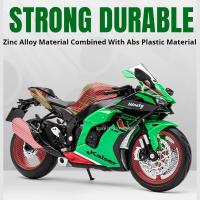 Modelo De Motocicleta Ninja ZX-10R a Escala 1:12 En Metal Con Sonido Luz Y Absorción De Choque Vehículo De Racing Para Niños - details 5