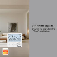 Termostato Inteligente Tuya Para Casa Con Control De Temperatura Para Calentadores De Agua Y Gas Batería De Alta Eficiencia Compatible Con Alexa Y Google Home - details 11