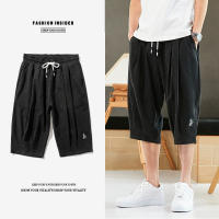 Pantalones Harem De Verano Para Hombres Talla Grande Cortos Joggers Estilo Chino Calf-Length Casuales Baggy Male Capris Trousers 8XL - details 6