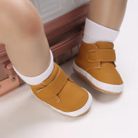 Zapatos Para Bebé 0-18 Meses Niño Y Niña Suéter De Cuero PU Suave Suela De Goma Antideslizante Zapatos Casuales Para Todoterreno - details 25