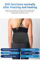Traje de protección de cintura con gel, compresa de hielo deportiva, compresa fría, compresa caliente, cinturón, equipo multifuncional de protección de rodillas. - details 3