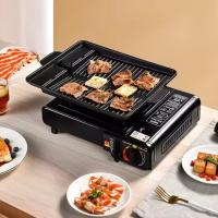 Horno portátil para exteriores, Estuba de gas ajustable de 2900 W, Estua Liviana, equipo de cocina Para acampar, equipo de emergencia, Ideal para Cocinar en el camping - details 1