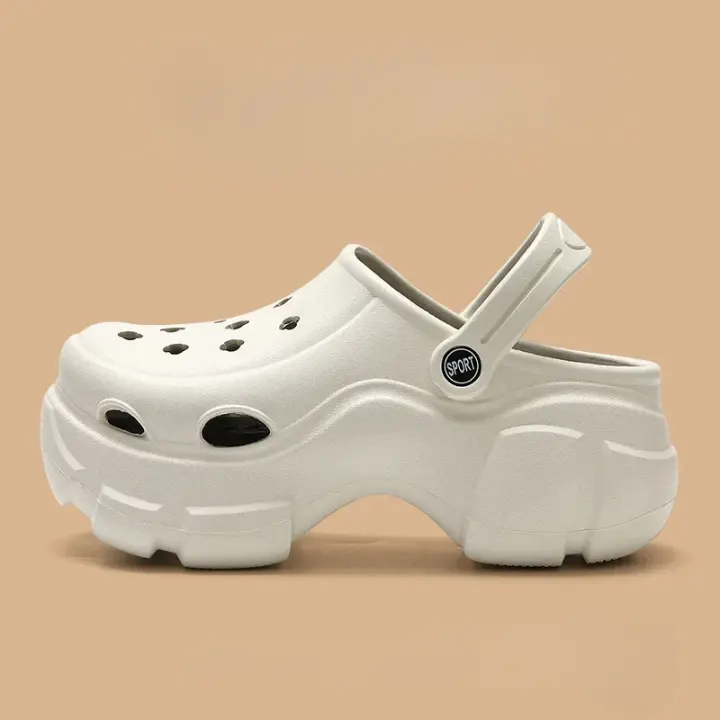 Nuevos Sandalias De Verano Para Mujeres Y Niñas 2024 Zapatillas De Tela Malla Transpirable Con Dibujos Animados DIY Clogs Mules Para Playa Jardín Y Estudio - 1