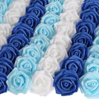 Rozas Artificiales PE Para Decoración De Hogar Y Bodas 10/20/50PCs Accesorio De Scrapbook Regalo DIY Flores De Rosa Silken - details 1