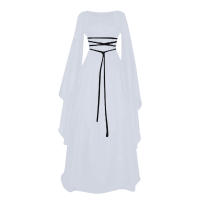Vestido Medieval Vintage Para Mujer Disfraz De Bruja De Halloween Vestido Gótico De Noche De Fiesta Disfraz De Vampiro Estilo Retro Américano - details 16