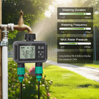 Sistema De Riego Inteligente Con 1/2/3 Salidas Timer Automático Para Jardín Exterior Programador De Riega Faucete De Tubo - details 12