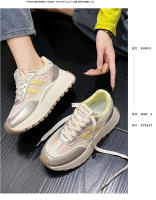 Zapatillas De Correr Para Mujer Retro Plataforma Ligera Transpirables Deporte Casual Zapatos De Muffin Estudiante Nuevo 2024 - details 15