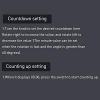 Temporizador De Cocina Magnético Digital Temporizador Manual De Alarma De Conteo Regresivo Mecánico Para Cocina Ducha Estudio Stopwatch - details 12