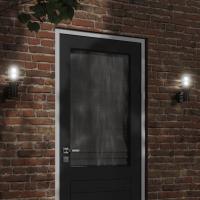 vidaXL Aplique de exterior de acero inoxidable luz de pared exterior Color Negro,  Plateado, y mas - details 0