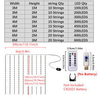 Luces De Cinta LED USB Control Remoto 3/4/6M Decoración De Fiesta De Navidad Boda Cumpleaños Para Dormitorio Guirnalda Farolillo Fairy - details 1