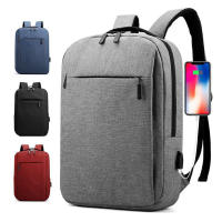 Mochipa para portátil de gran capacidad para hombre, Morral Escolar multicuonal de viaje with Carga USB, Oxford, impermeable - details 0