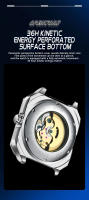 Reloj Mecánico Automático Para Hombre BINBOND H1133 2024 Tourbillon De Lujo Con Correa De Acero Y Ventana De Cristal Hardlex Resistente Al Agua Y Shock - details 9