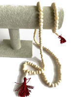 Pulsera Collar Cuentas Regalo Hombre Mujer artesania bisuteria con pompon granate Nepal hecho a mano en Tibet Japa Mala, conecta+y+compra, regalo verano - details 5