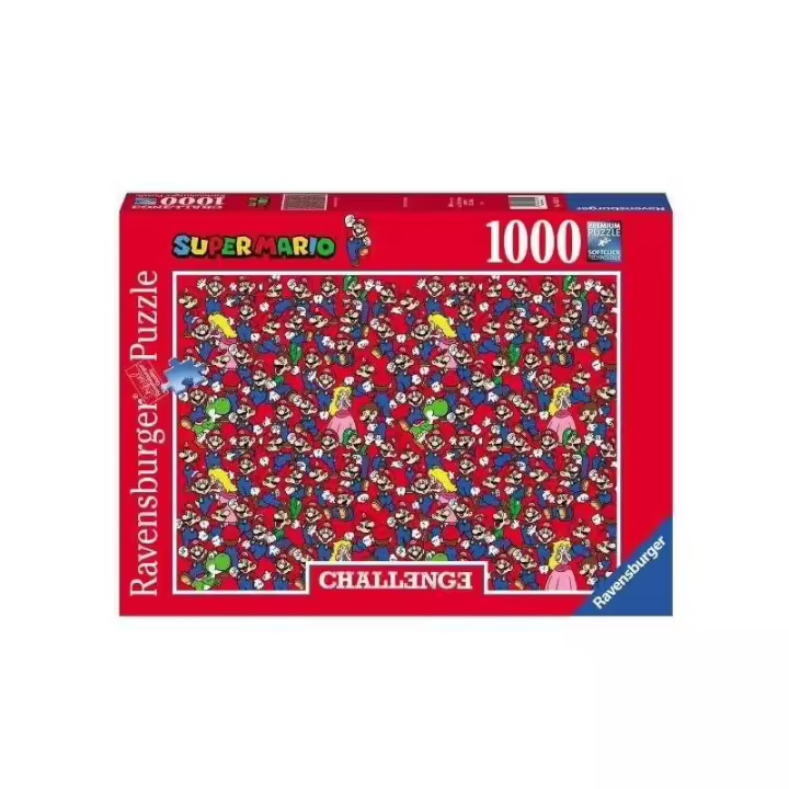PUZZLE SUPER MARIO BROS CHALLENGE 1000 PIEZAS DE RAVENSBURGER - 1