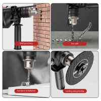 Taladro eléctrico multifunción con enchufe europeo, potente taladro de impacto, martillo eléctrico de velocidad infinitamente Variable,  herramientas eléctricas,Taladro eléctrico, Taladro eléctrico doméstico - details 11