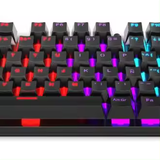 TECLADO GAMING KROM KASIC TKL RAINBOW - 1