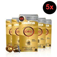 Lavazza Qualità Oro 50x Capsulas Compatibles con las Máquinas de Nespresso* Original Café, con Notas Aromáticas Florales y Afrutadas, 100% Arábica, Intensidad 8, Tueste Ligero - details 0