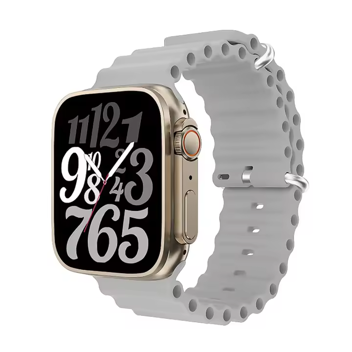 DAM. Smartwatch TRAIL S con medición de oxígeno en sangre y tensión, notificaciones de Apps, pantalla de 1,83. Correa Sea band. 4x1x4cm - 1