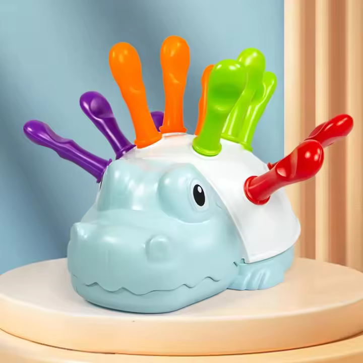 Juguete Educativo De Montessori Para Niños Sensory Hedgehog Desarrollo De Habilidades Motoras Finas Juguete De Viaje Regalo Para Niños Preescolares - 1