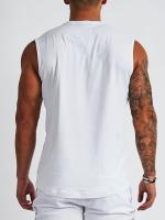 Chaleco Casual Para Hombres Con Estampado De Bandera Americana 2025 Vestido De Cintura Alta Elástico Pezón Redondo Ideal Para Gimnasio - details 14