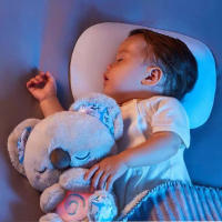 Oso De Peluche Musical Con Luz Y Sonido Koala Para Bebés Juguete De Sueño Y Compañero Sensible Para Recién Nacidos Regalos Para Niños Y Niñas De 3-12 Años - details 0