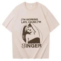 Camiseta Gráfica Sabrina Carpenter Camiseta Fan Unisex Moda Casual 100% Algodón T-Shirts Merchandise De Sabrina Carpenter - details 1