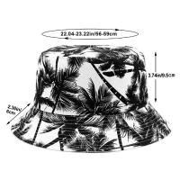 Gorro De Barril 2024 Protección Solar Para Hombres Y Mujeres Sombrero De Pescar Estilo Hip Hop Casual Floral Unisex Verano - details 1