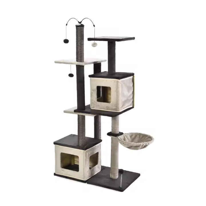 WUAPU RASCADOR GATO 4X1 GRIS 69x40x138 - 1