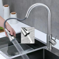 Grifo de Cocina Maple Inoxide 304 Retractable Doble de Agua Fría y Caliente - details 2