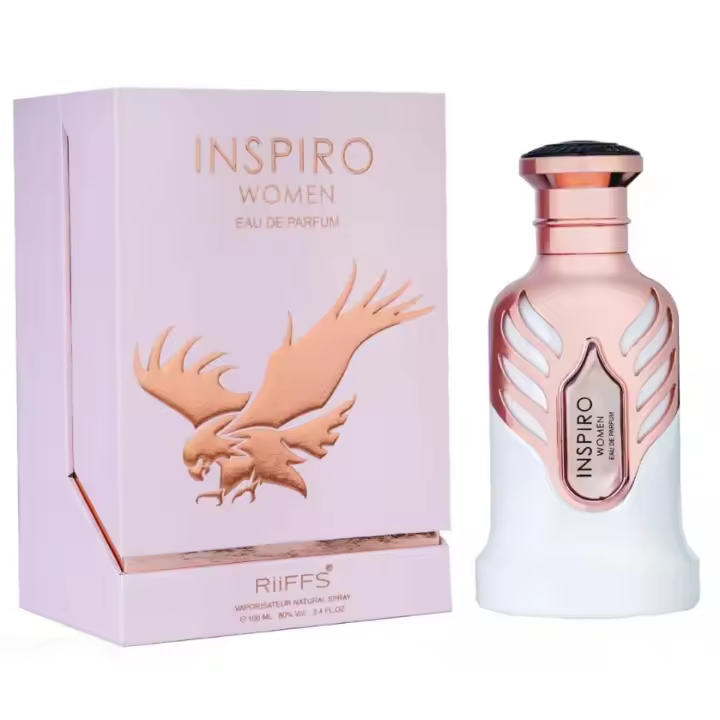 PERFUME ÁRABE INSPIRO WOMAN 100 ML PARA MUJER------PRESTIGIOSA MARCA RIFFS---PERFUMES ARABES DE ALTA CALIDAD Y DURACIÓN - 1
