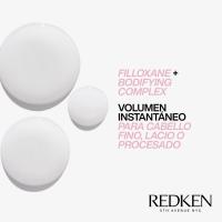 Redken | Volume Injection Champú 300ml | Champú para cabello fino enriquecido con Filloxane, que aporta volumen y densidad al cabello desde la raíz hasta las puntas. - details 2