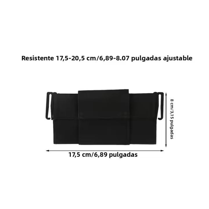 Bolsa Invisible Para Teléfono Móvil Impermeable De Cinturón Para Correr Con Bolsillo Mini Antirrobo Fanny Pack Elástico Deportivo Monedero Unisex - 1