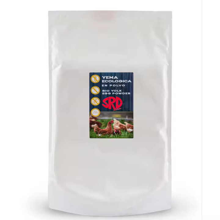 SERMAND Yema de Huevo en Polvo Ecológica (2 kg)  Yemas de Huevo en Polvo Ecológicas  Huevos Pasteurizados  Sin Aditivos  Productos Sin Lactosa  Presentación en Bolsa al Vacío - 1