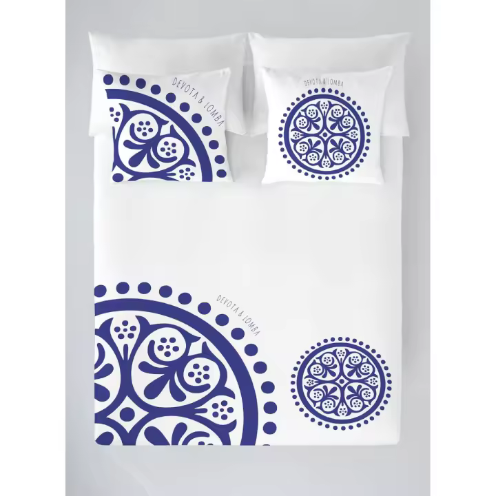 FUNDA NÓRDICA 100% ALGODÓN KLEIN GEO DEVOTA & LOMBA FABRICADO EN ESPAÑA - 1