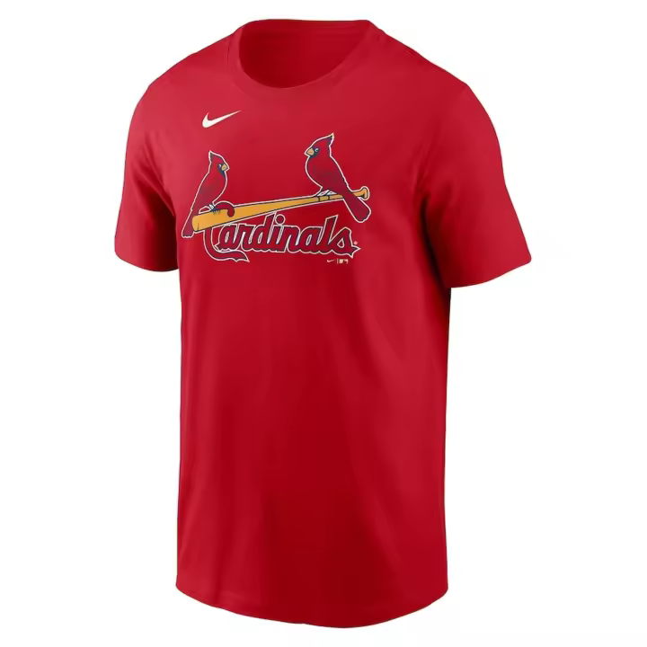 Camiseta Nike Roja Cardinals Fuse Wordmark Cotton Tee - 1