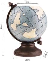 Portalápices with shape de Globe para escritorio, portalápices, Taza para monitores vintage, Organizador de escritura - details 0