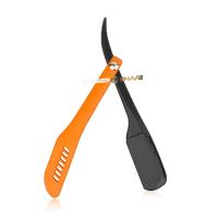 Afeitadora Manual Profesional Cuchillo De Afeitar De Acero Inoxidable Doble Facedad Para Barba Y Cabello Herramienta De Afeitar Para Hombres - details 9