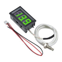 Termómetro Digital LED XH-B310 12V Tipo K M6 Termocoplante Medidor De Temperatura 30-800C Multifuncional Para Industrial - details 12