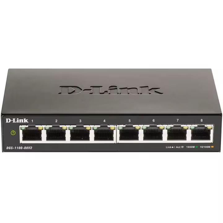 Switch d - link 8 puertos 10 100 - 1