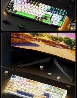 Teclado Mecánico AULA F98X 99 Teclas Tri-modo Intercambiable RGB Ajustable Para Juegos De Esports Con Interruptores Magnéticos - details 3