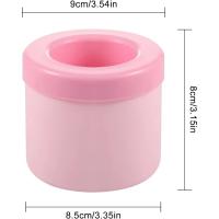 Ice cube mold with lid 2 pcs Silicone Ice cube mold Ice cube mold Ice molds Ice maker Ice cube molds Mini Ice cube Silicone Ice cube mold Pink - details 0