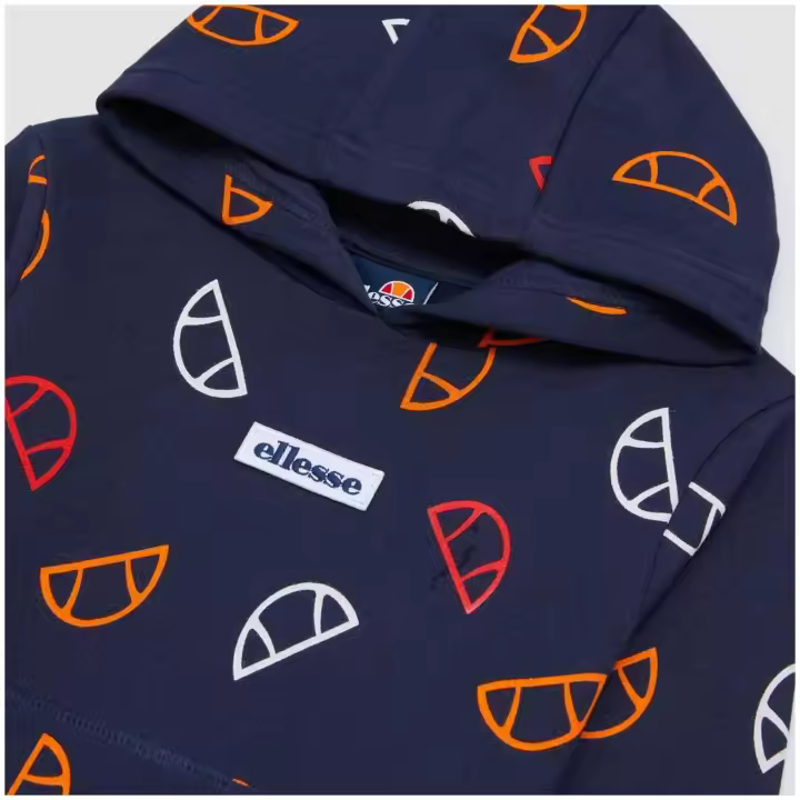 Sudadera Ellesse Pavo Inf Oh Hoody para Niños en color Azul - 1
